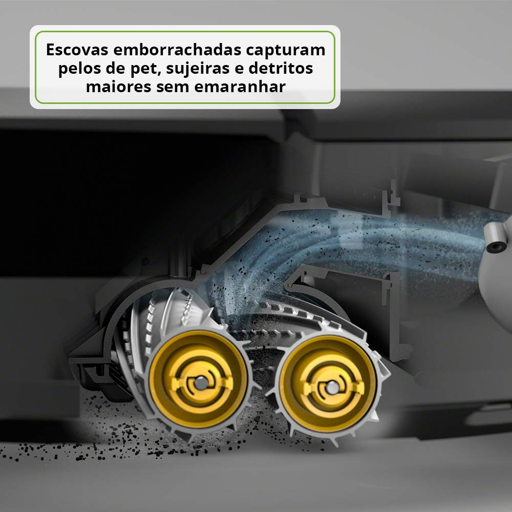 Roomba 890 - Robô Aspirador de Pó Inteligente Bivolt iRobot